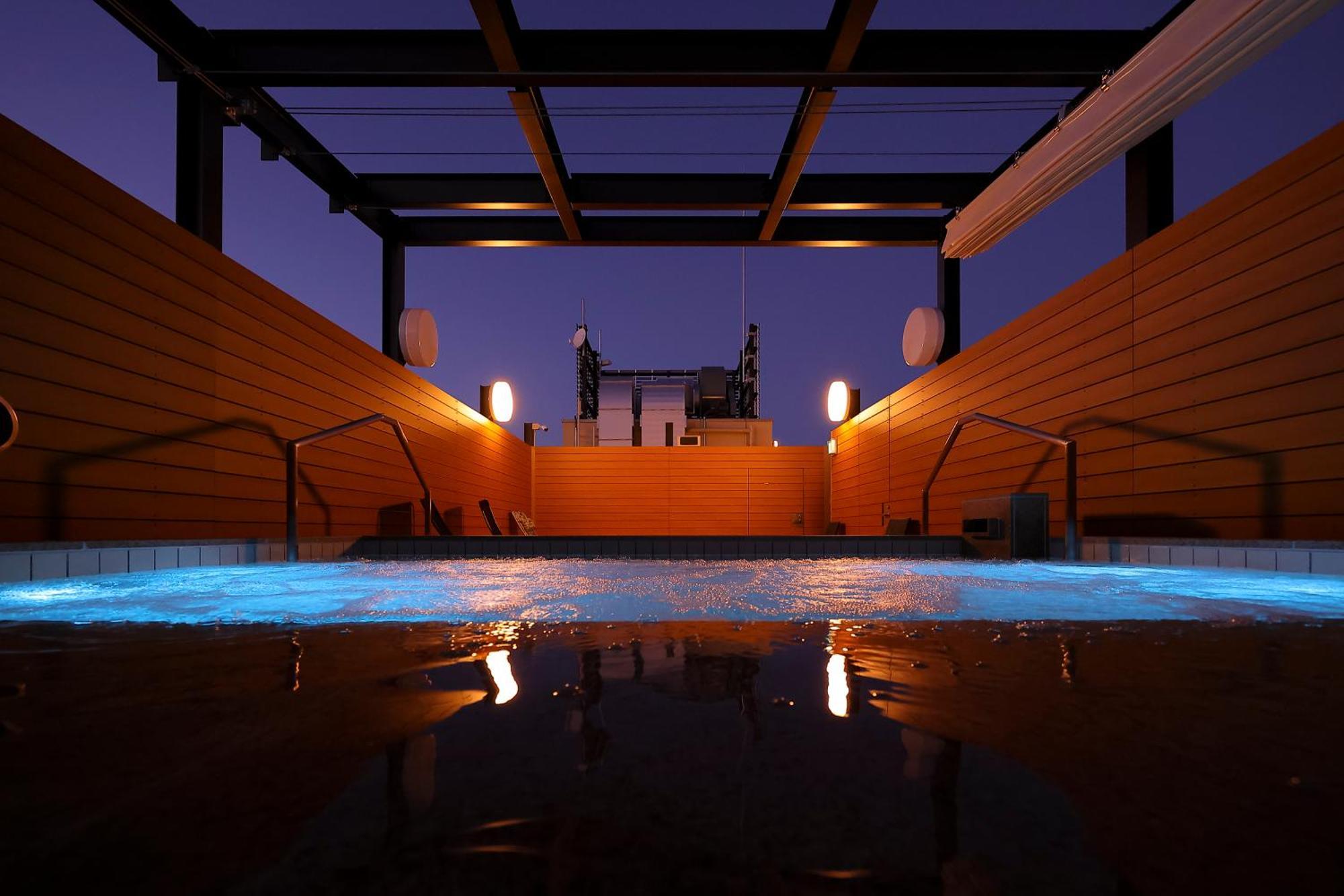Sauna & Capsule Hotel Rumor Plaza Киото Экстерьер фото