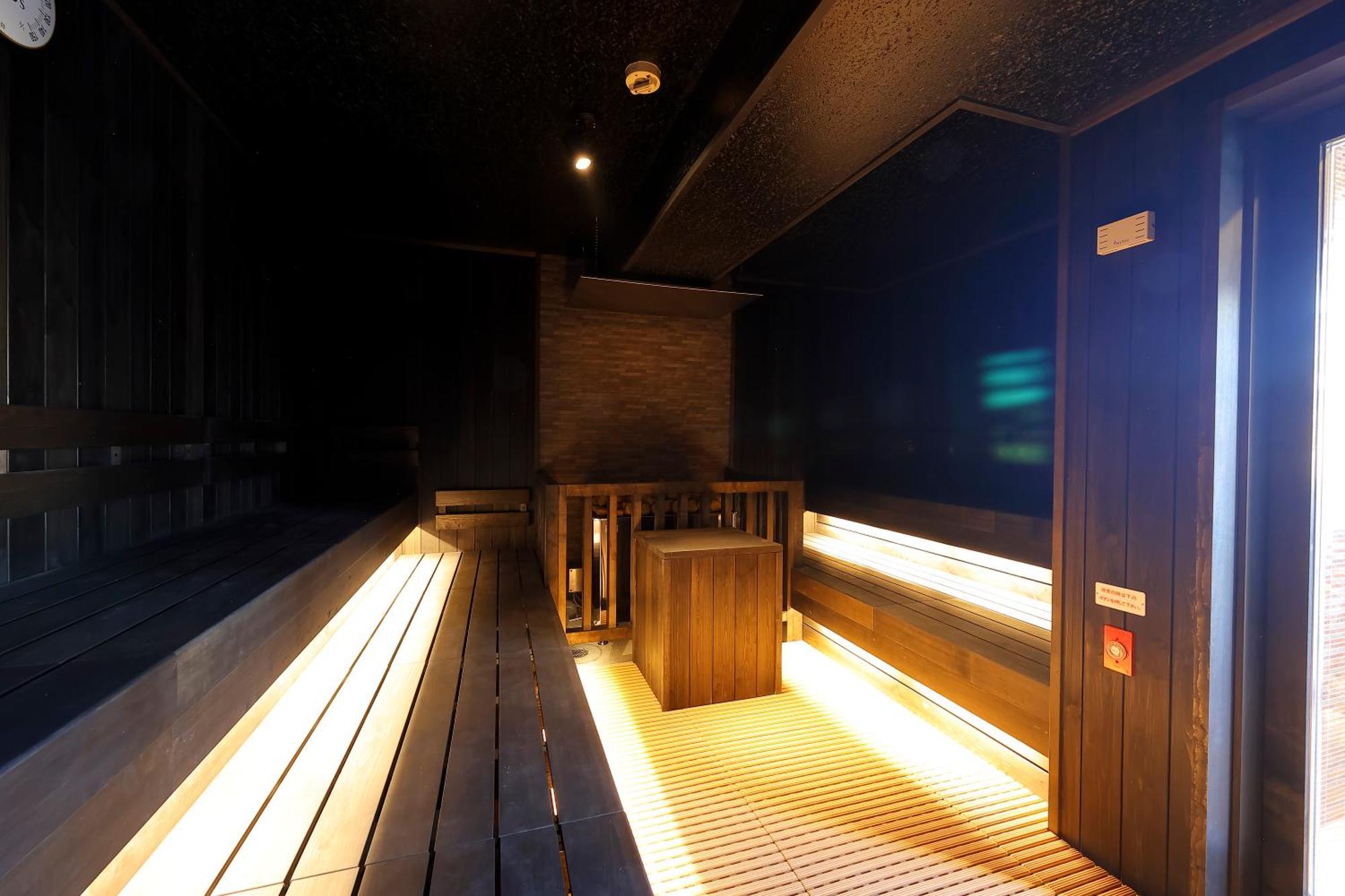 Sauna & Capsule Hotel Rumor Plaza Киото Экстерьер фото
