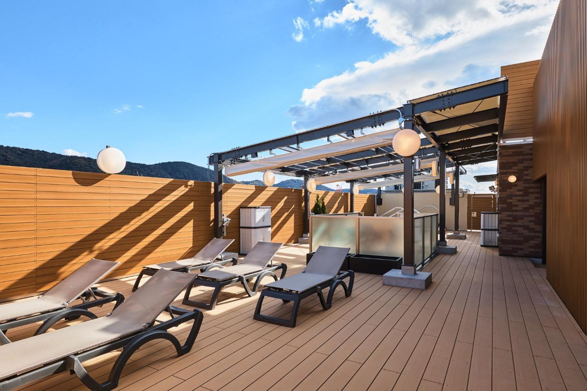 Sauna & Capsule Hotel Rumor Plaza Киото Экстерьер фото