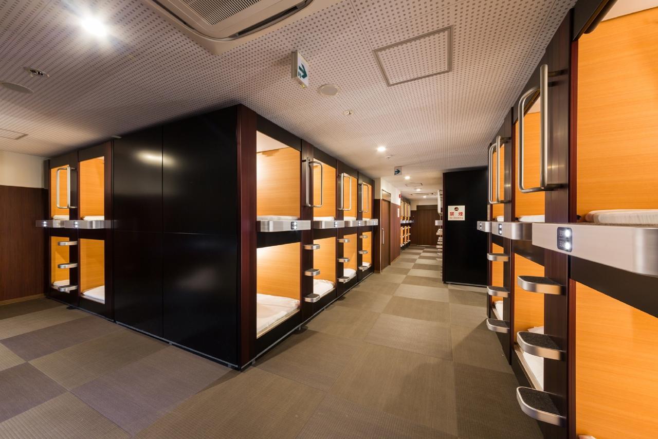Sauna & Capsule Hotel Rumor Plaza Киото Номер фото